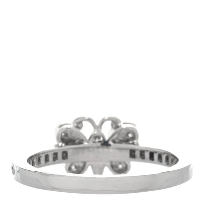 Tiffany Platinum Diamond Enchant Butterfly Ring 50 5.5 3 of 7
