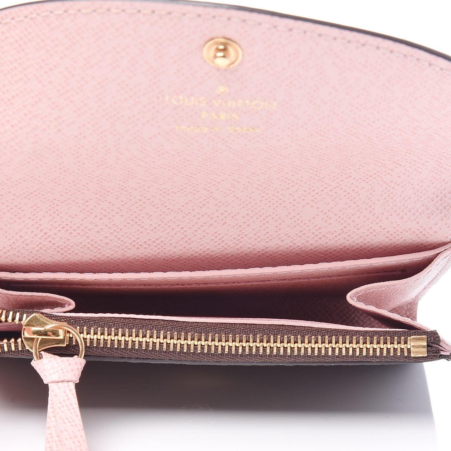 Monogram Rosalie Coin Purse Rose Ballerine