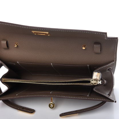 Hermes Epsom Kelly Wallet To Go Etoupe 5 of 10