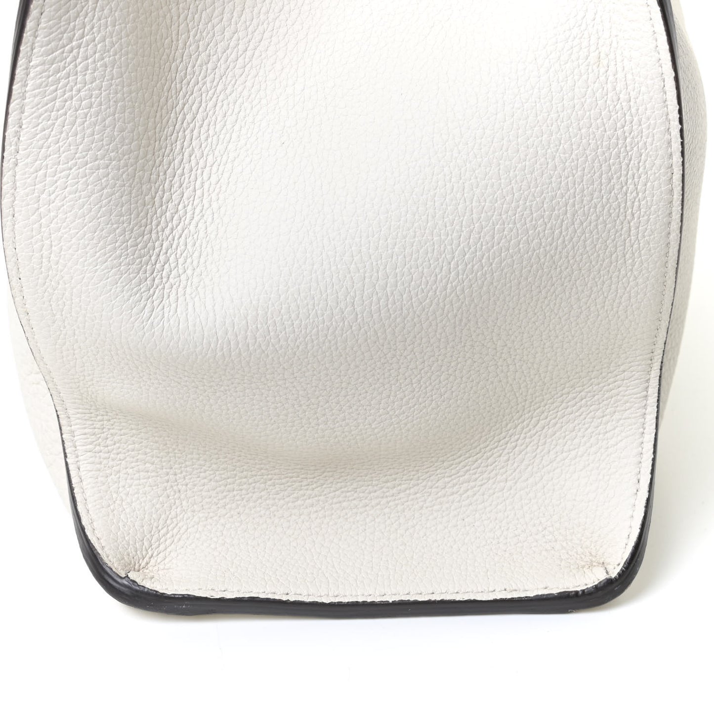 Soft Calfskin Medium Jackie Top Handle Bag Mystic White