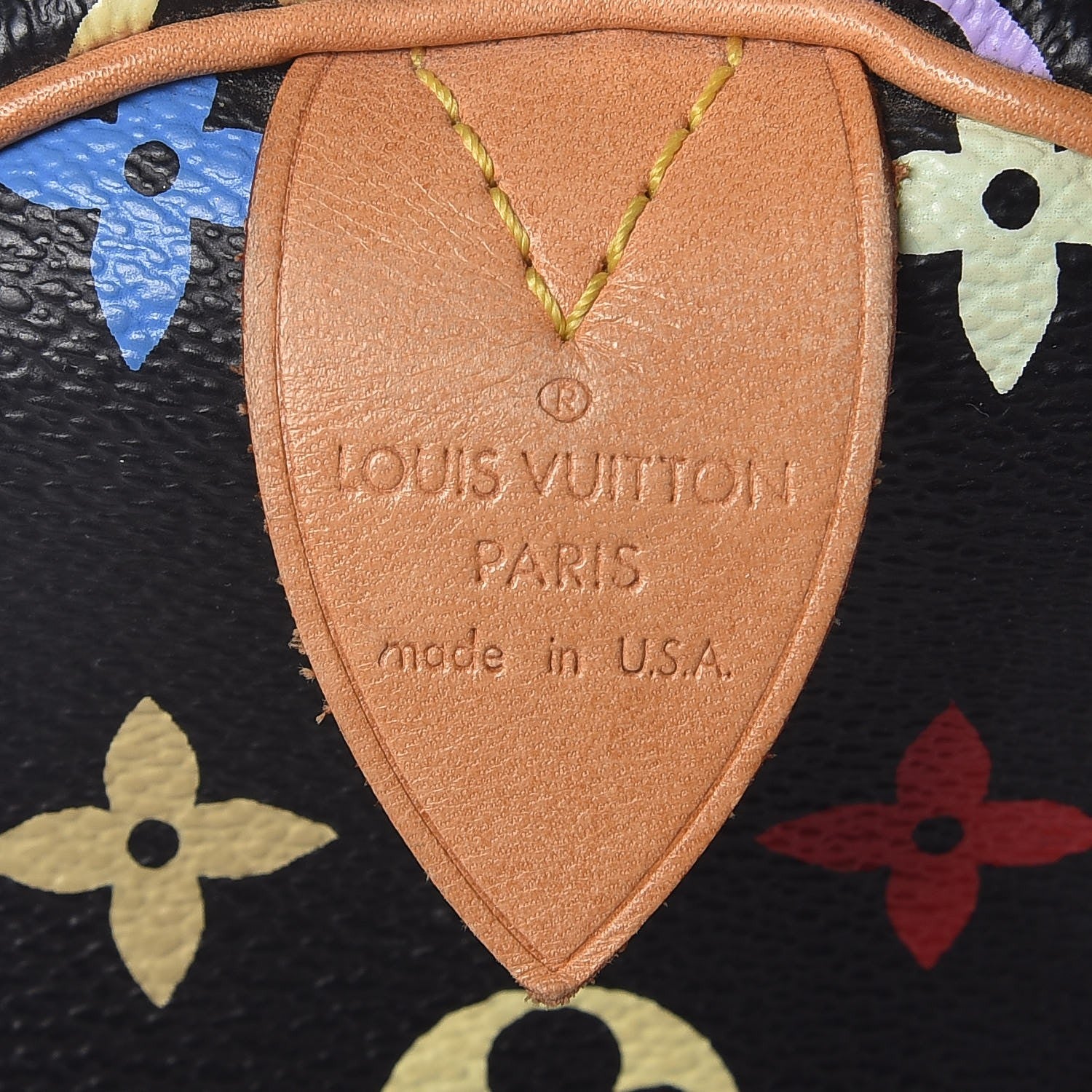 Louis Vuitton Monogram Multicolor Speedy 30 Black 6 of 8