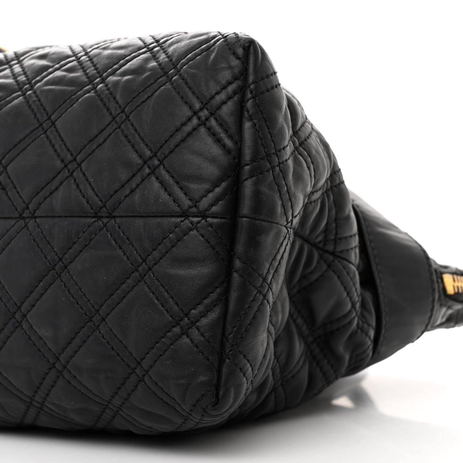 Marc Jacobs Calfskin Quilted Bruna Tote Black 10 of 13