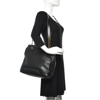 Chanel Caviar Shoulder Bag Black 2 of 15