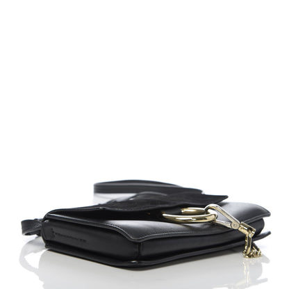 Chloe Suede Calfskin Small Faye Shoulder Bag Black 4 of 10
