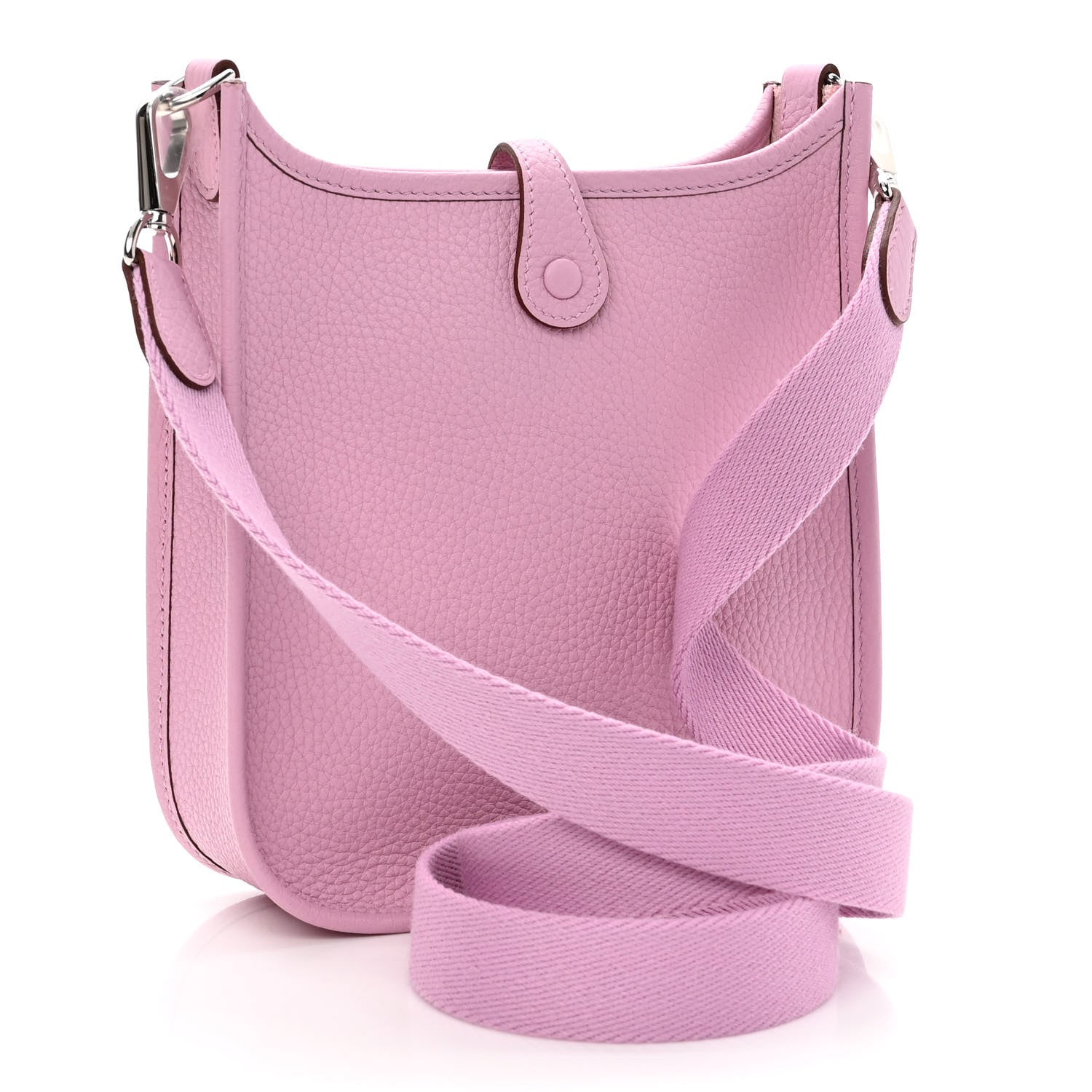 Hermes Taurillon Clemence Evelyne TPM Mauve Sylvestre 3 of 11