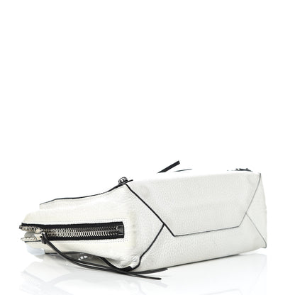 Balenciaga Veau Papier A6 Zip Around Tote White Black 4 of 18