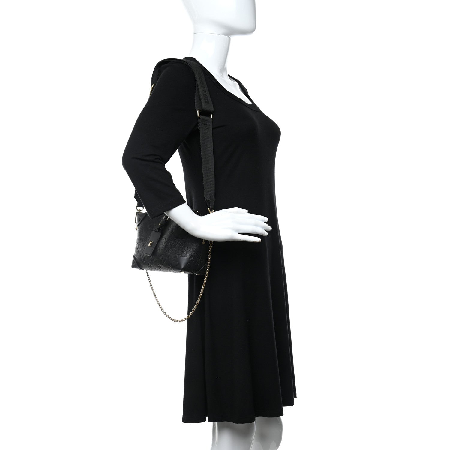 Louis Vuitton Empreinte Petite Malle Souple Black 2 of 9