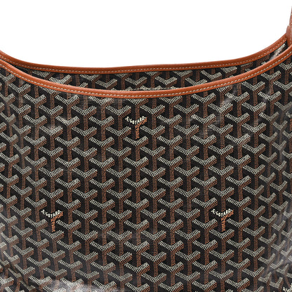 Goyard Goyardine Boheme Hobo Black Gold 8 of 10