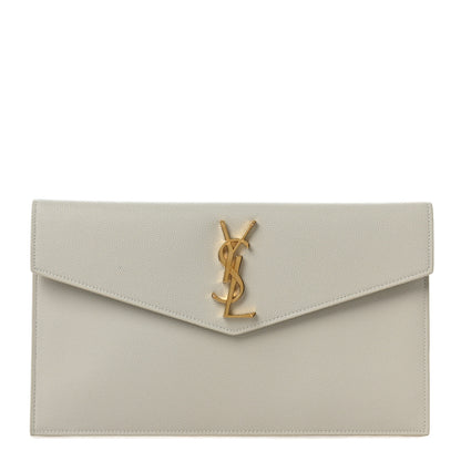Saint Laurent Grain De Poudre Uptown Pouch Crema Soft 1 of 8