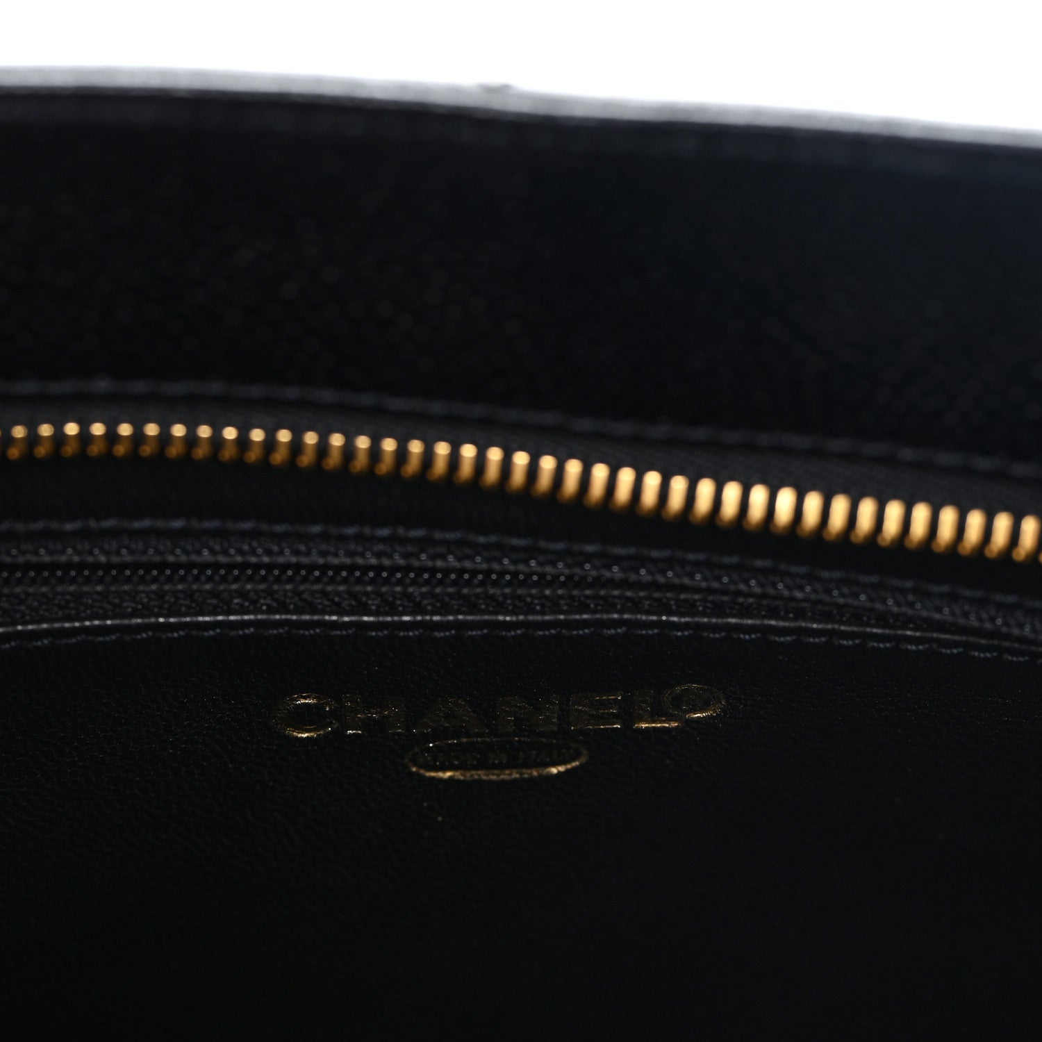Chanel Caviar Quilted Medallion Tote Black 6 of 10