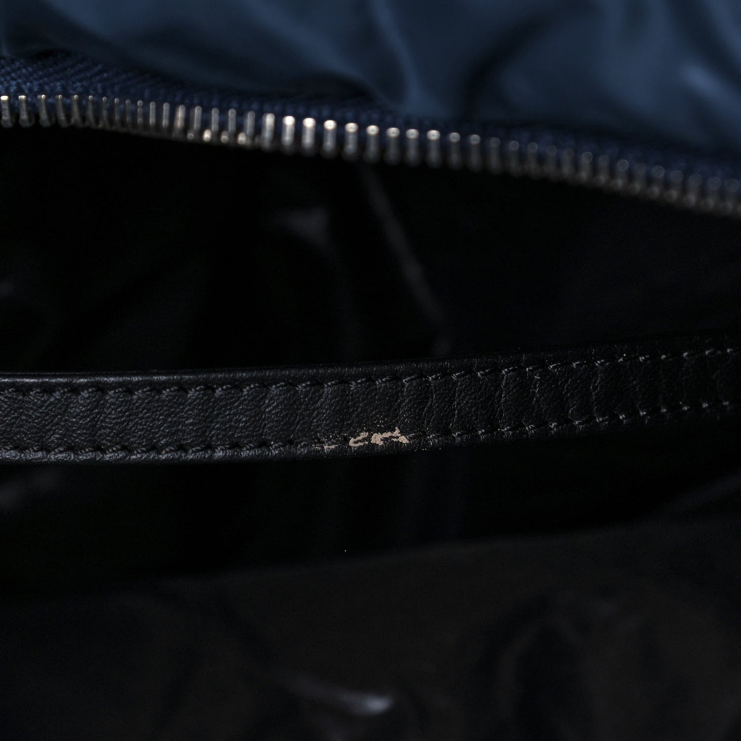 Chanel Nylon Quilted Large Coco Cocoon Tote Blue 13 of 13