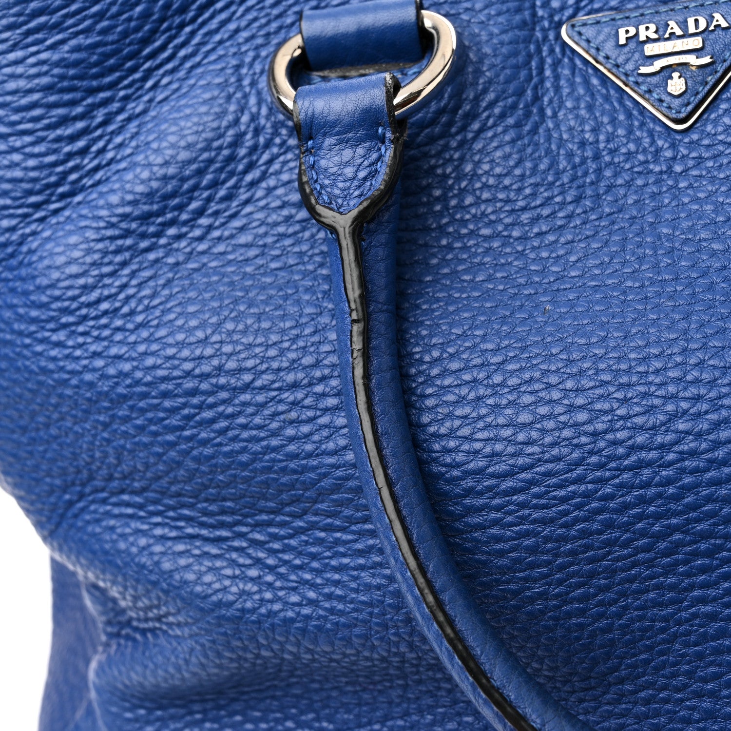 Prada Vitello Daino Tote Royal 14 of 18