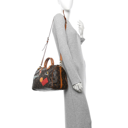 Louis Vuitton Monogram World Tour Speedy Bandouliere 30 2 of 17