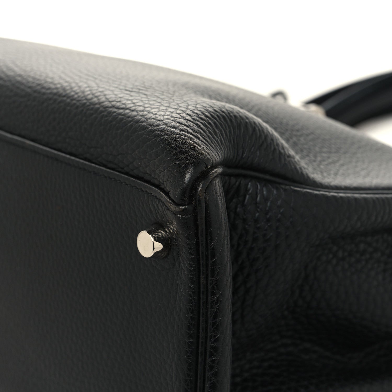 Hermes Taurillon Clemence Kelly Retourne 35 Black 9 of 11