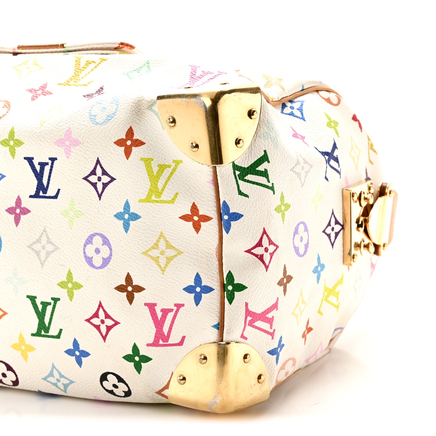 Louis Vuitton Monogram Multicolor Speedy 30 White 9 of 11
