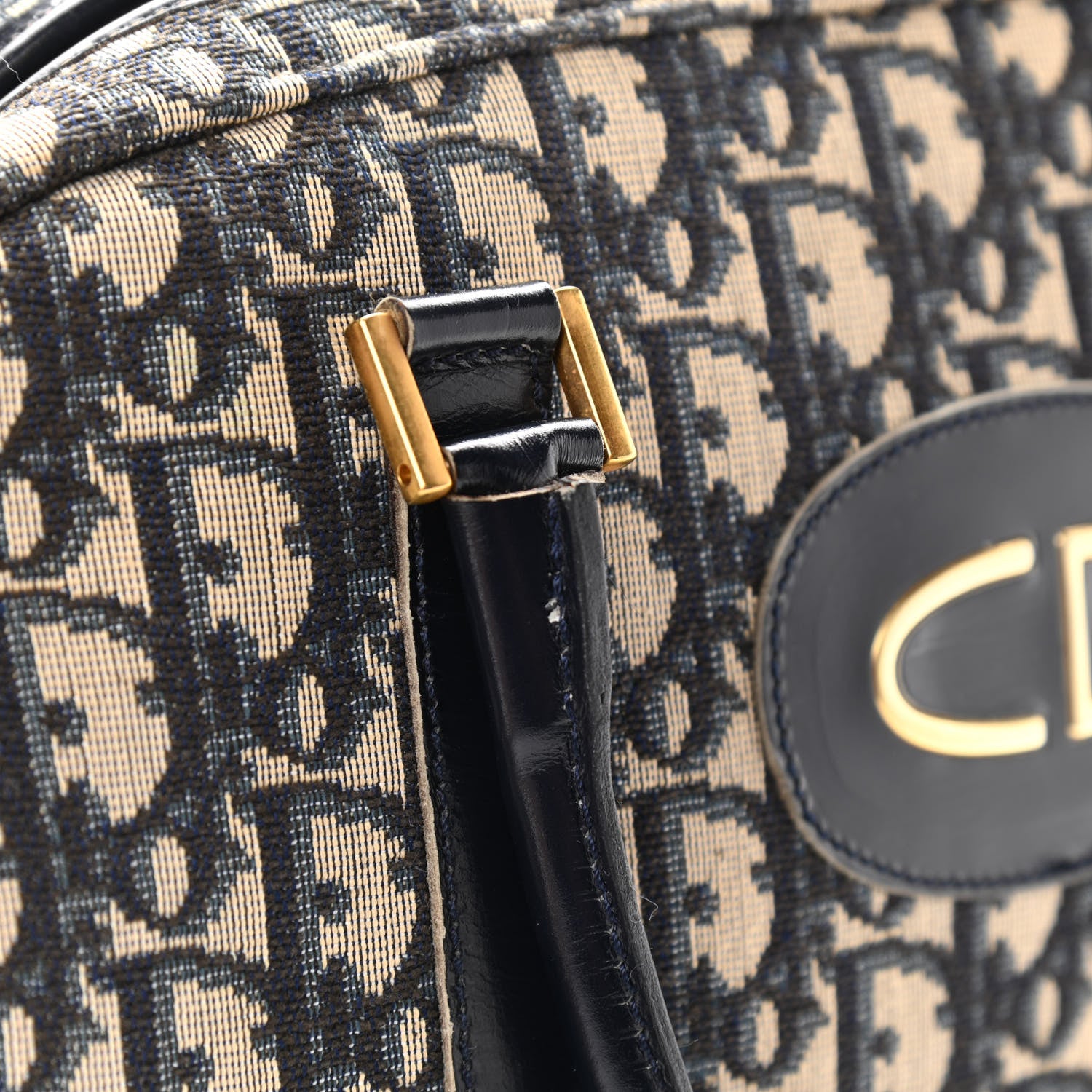 Christian Dior Monogram Bowler Navy 11 of 11