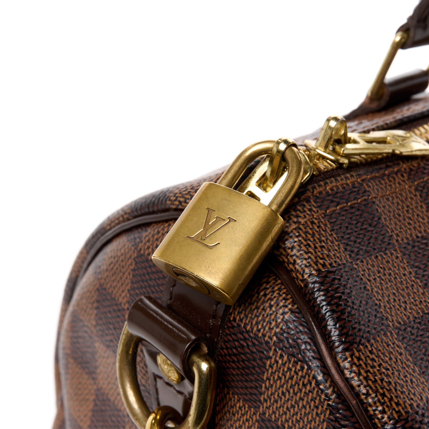Louis Vuitton Damier Ebene Speedy Bandouliere 30 9 of 13