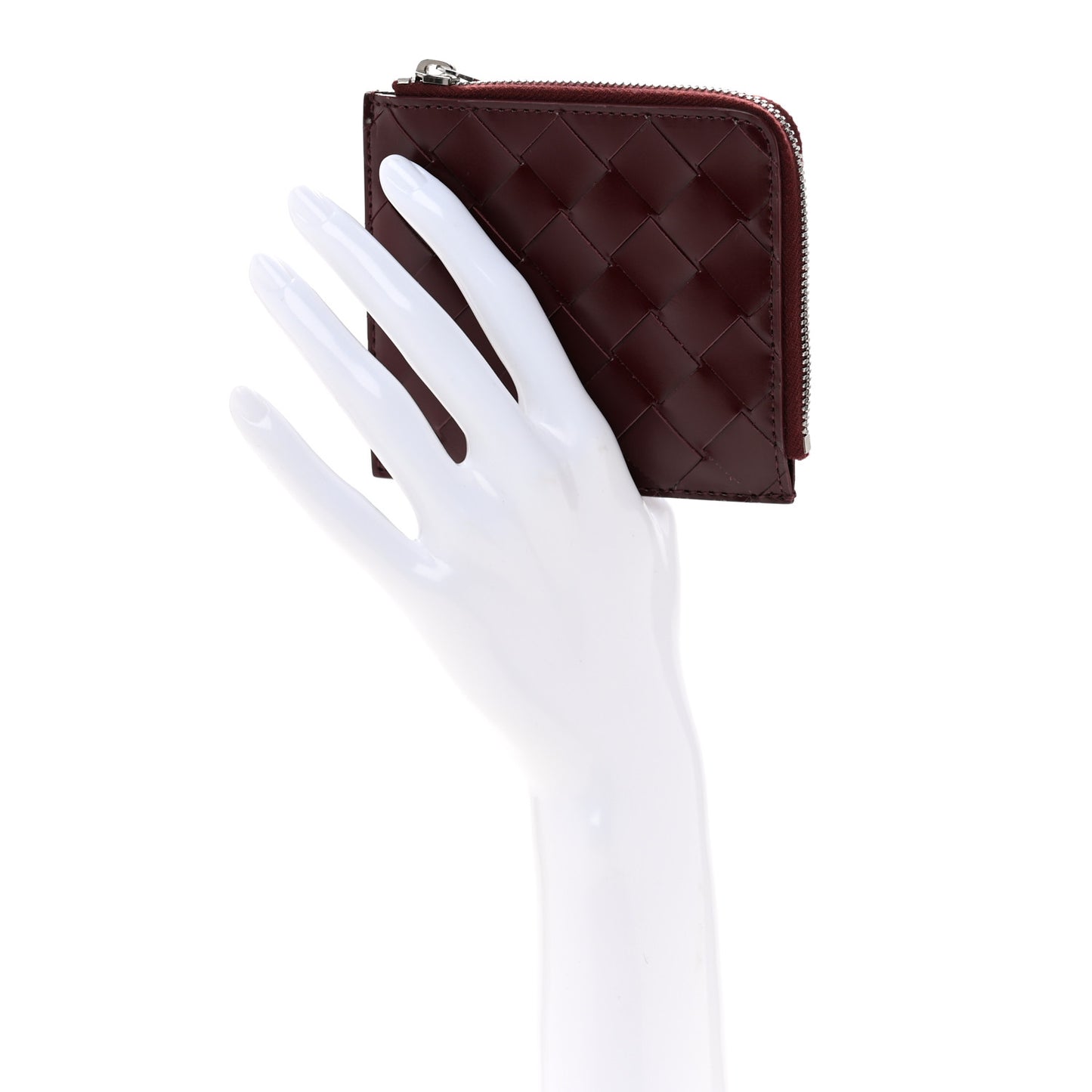 Nappa Intrecciato Coin Purse Wallet Barlo