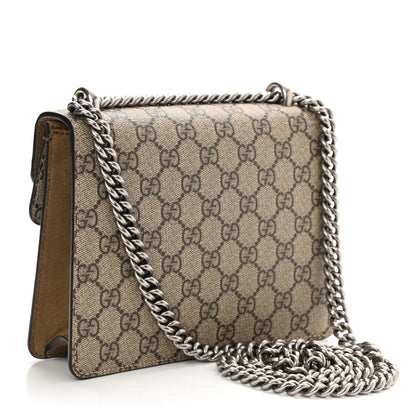 Gucci GG Supreme Monogram Mini Dionysus Shoulder Bag Taupe 3 of 8