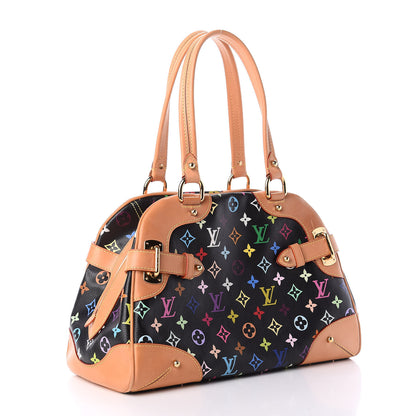 Louis Vuitton Monogram Multicolor Claudia Black 3 of 10