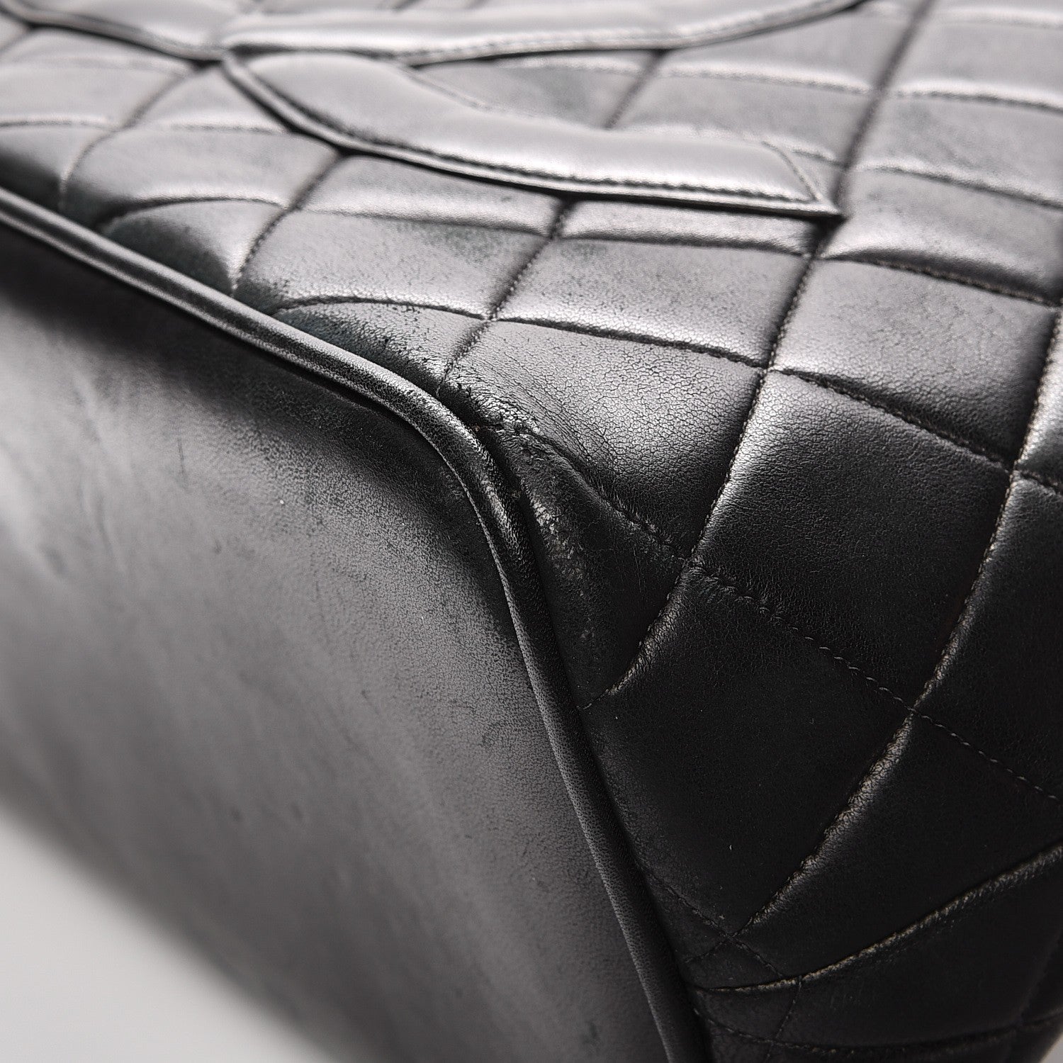 Chanel Lambskin Quilted Medallion Tote Black 10 of 15