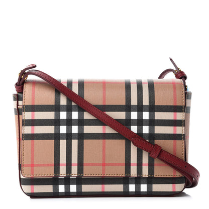 Burberry House Check Tartan Mix Hampshire Crossbody 1 of 9