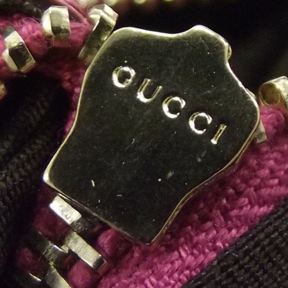 Gucci Calfskin Bamboo Anita Top Handle Bag Pink 9 of 9