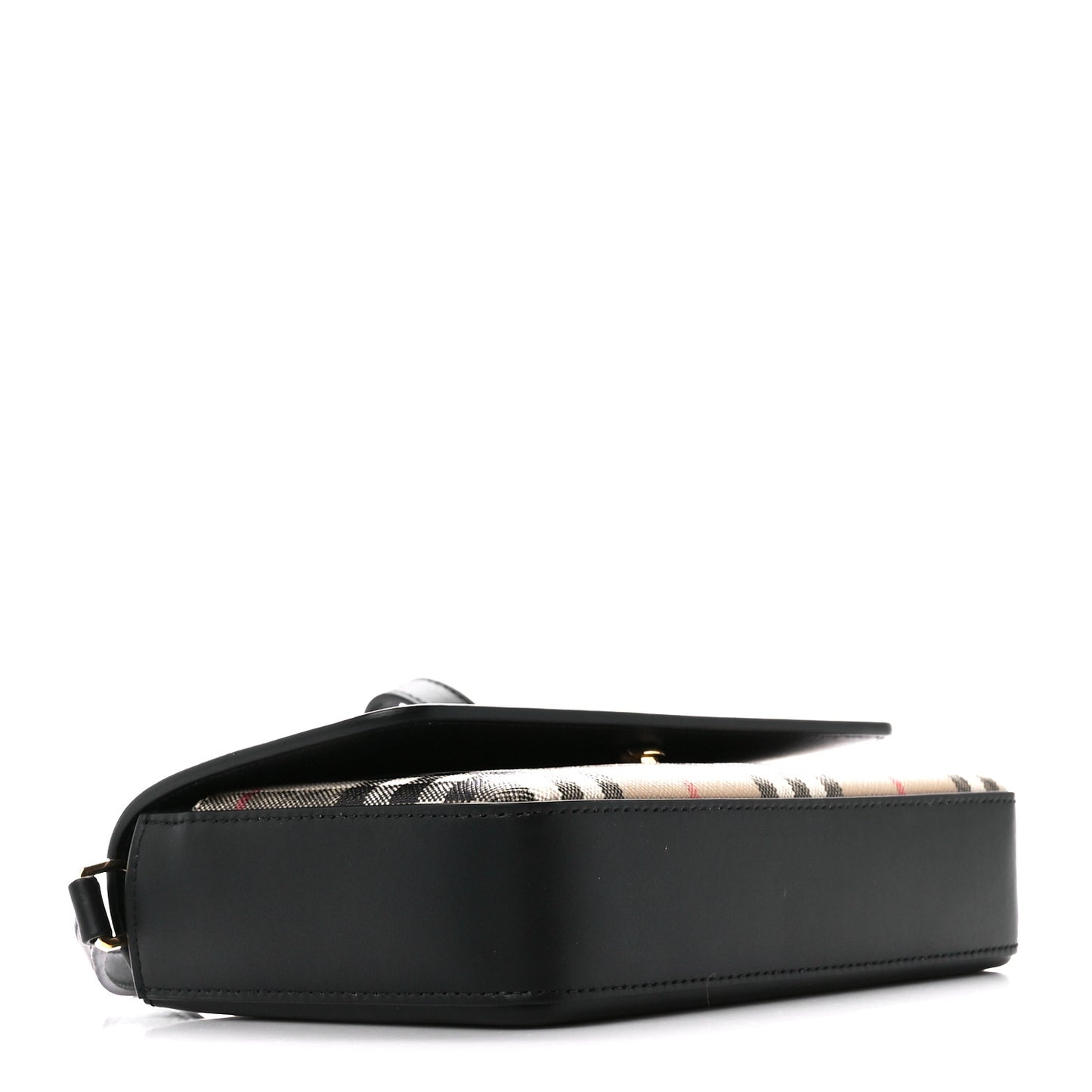 Calfskin Vintage Check New Hampshire Bag Black