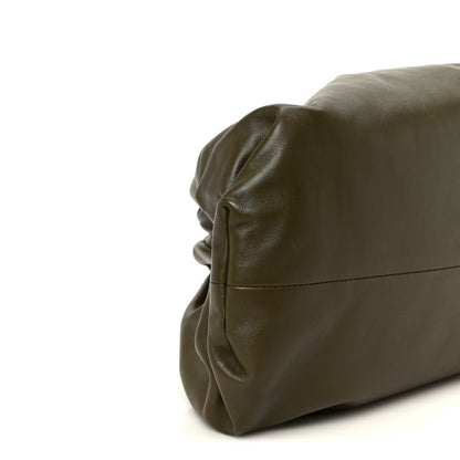 Bottega Veneta Smooth Butter Calf The Pouch Oversized Clutch Mustard 10 of 11