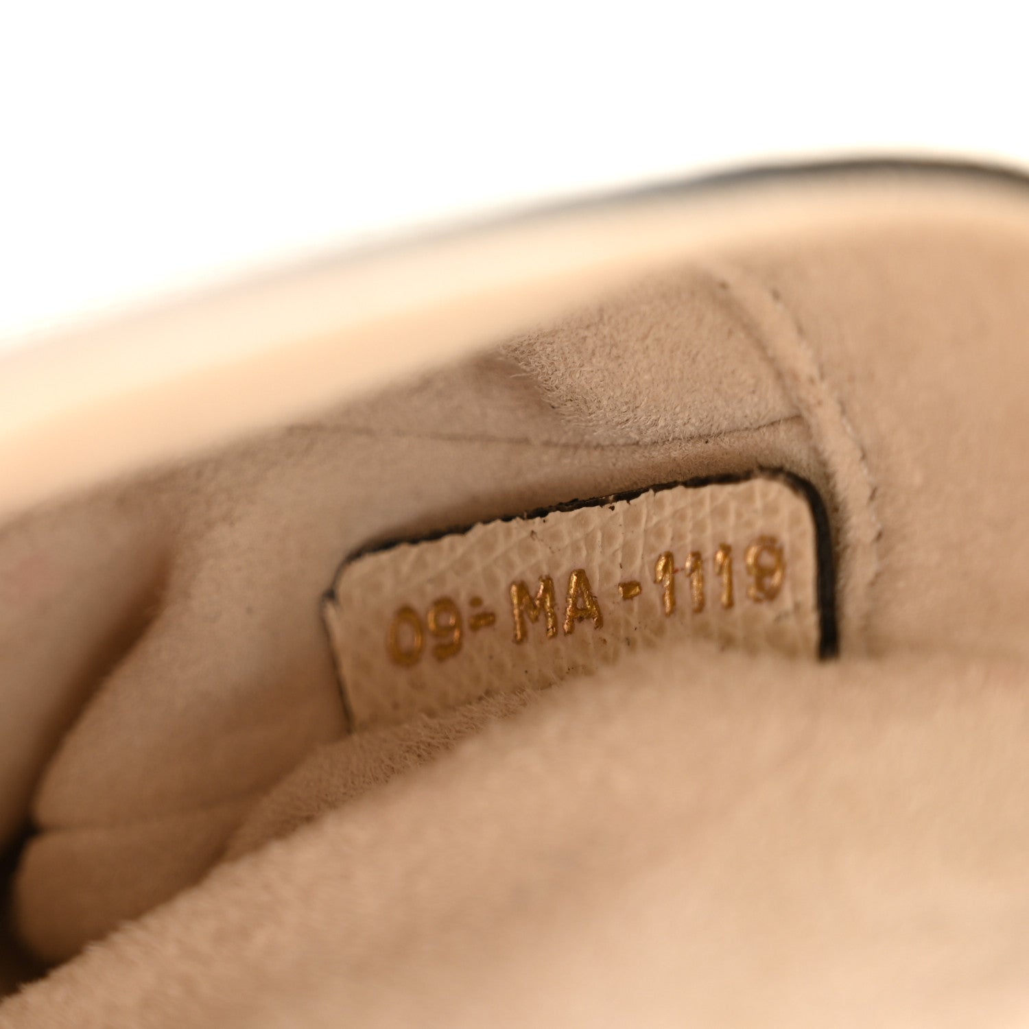Christian Dior Grained Calfskin Mini Saddle Bag White 7 of 13