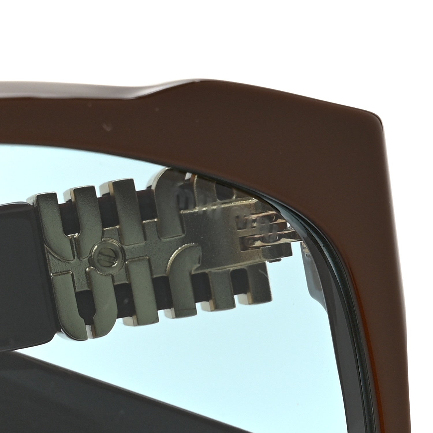 Miu Miu Acetate Square Sunglasses SMU A07 Brown 7 of 8