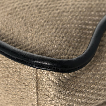 Stella McCartney Linen Striped Mini Logo Crossbody Natural 12 of 12