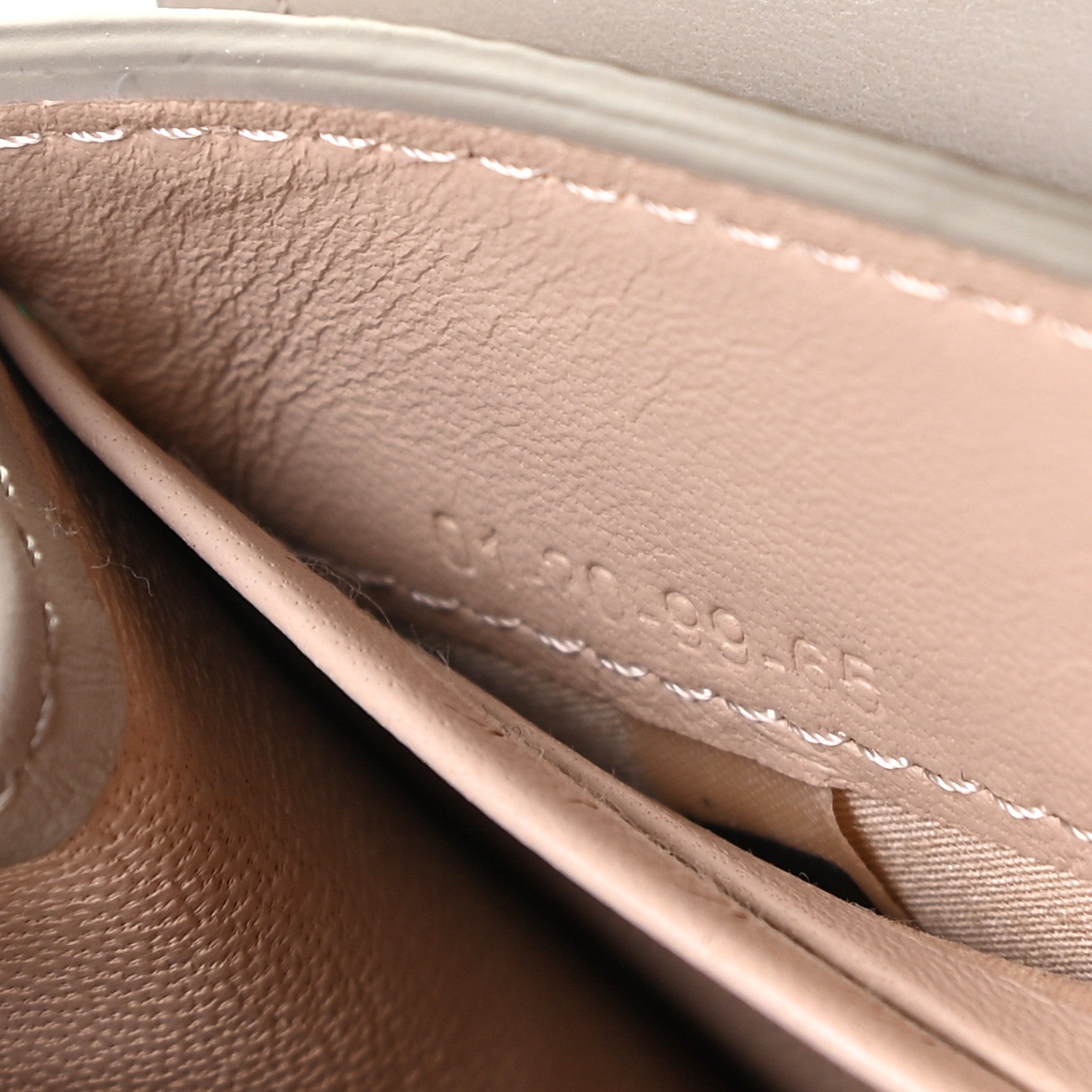 Chloe Grained Calfskin Aby Chain Wallet Motty Grey 9 of 10