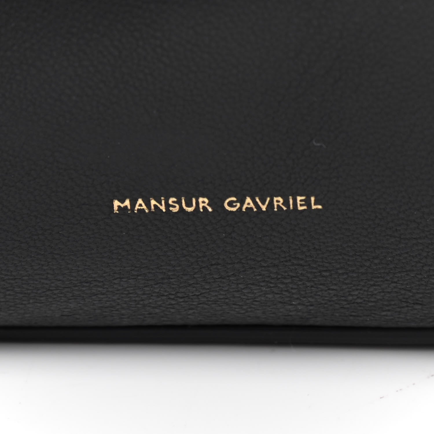 Mansur Gavriel Lambskin Mini Protea Bag Black Flamma 7 of 8