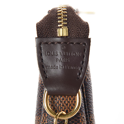 Louis Vuitton Damier Ebene Mini Pochette Accessories 7 of 9