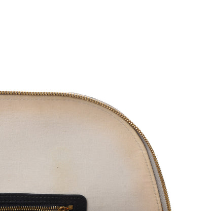 Louis Vuitton Mini Monogram Alma Haut Tote Blue 8 of 11