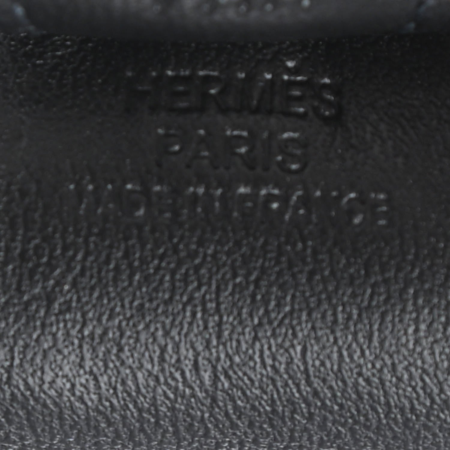 Hermes Milo Lambskin Grigri Rodeo Horse Bag Charm PM So Black 4 of 4