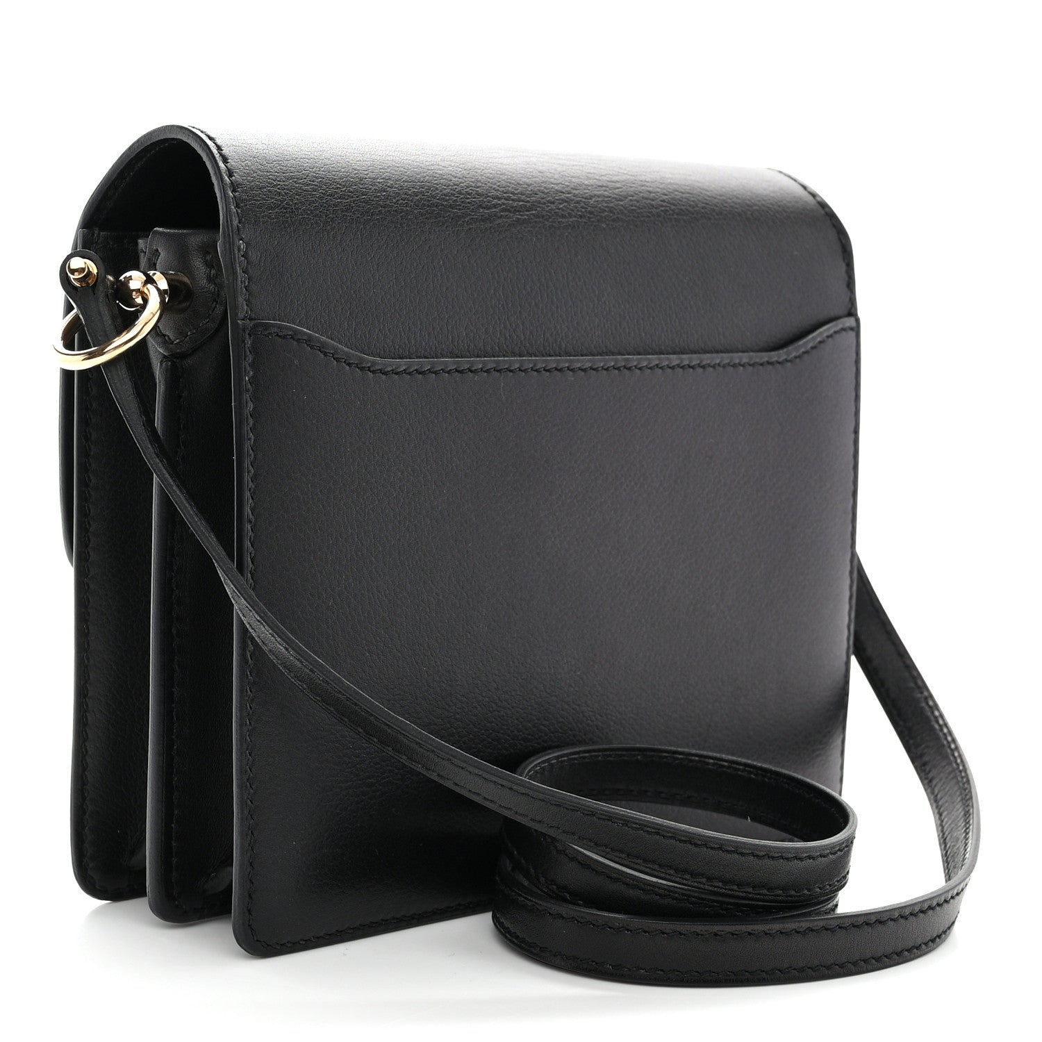 Hermes Evergrain Mini Sac Roulis Black 3 of 10