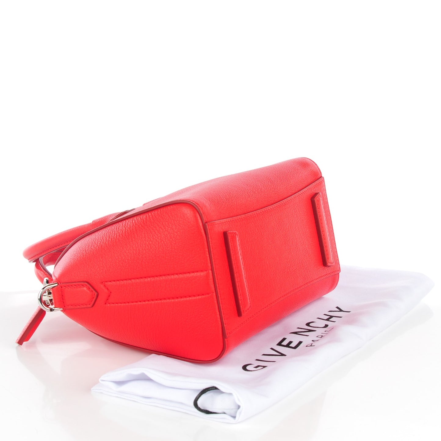 Sugar Goatskin Mini Antigona Red