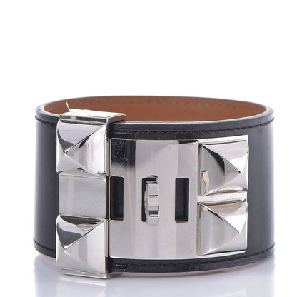 Hermes Box Collier de Chien CDC Bracelet L Black 3 of 8