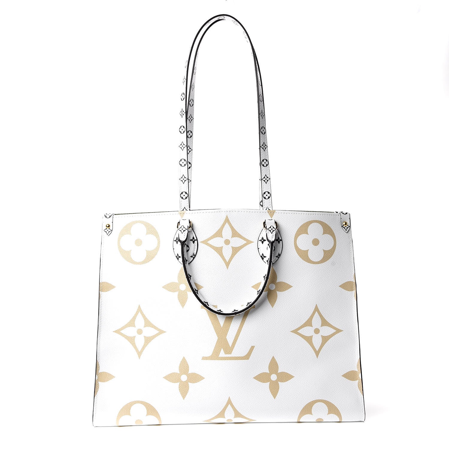 Louis Vuitton Monogram Giant Onthego GM Kaki Beige 4 of 12