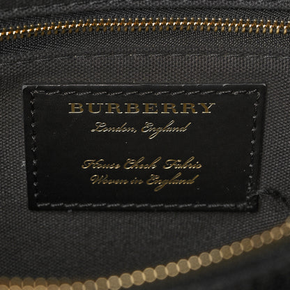 Burberry Derby Calfskin House Check Medium Camberley Black 6 of 13