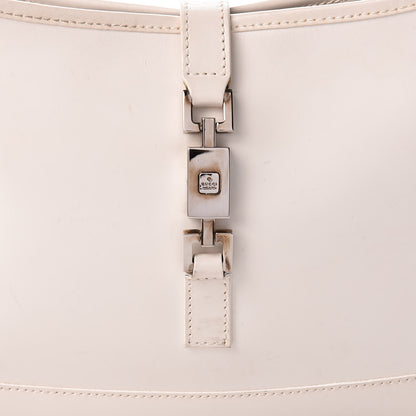 Gucci Calfskin Small Jackie O Hobo White 8 of 22