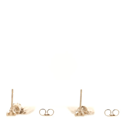 Saint Laurent Metal Monogram Loulou Tassel Earrings Gold 3 of 3