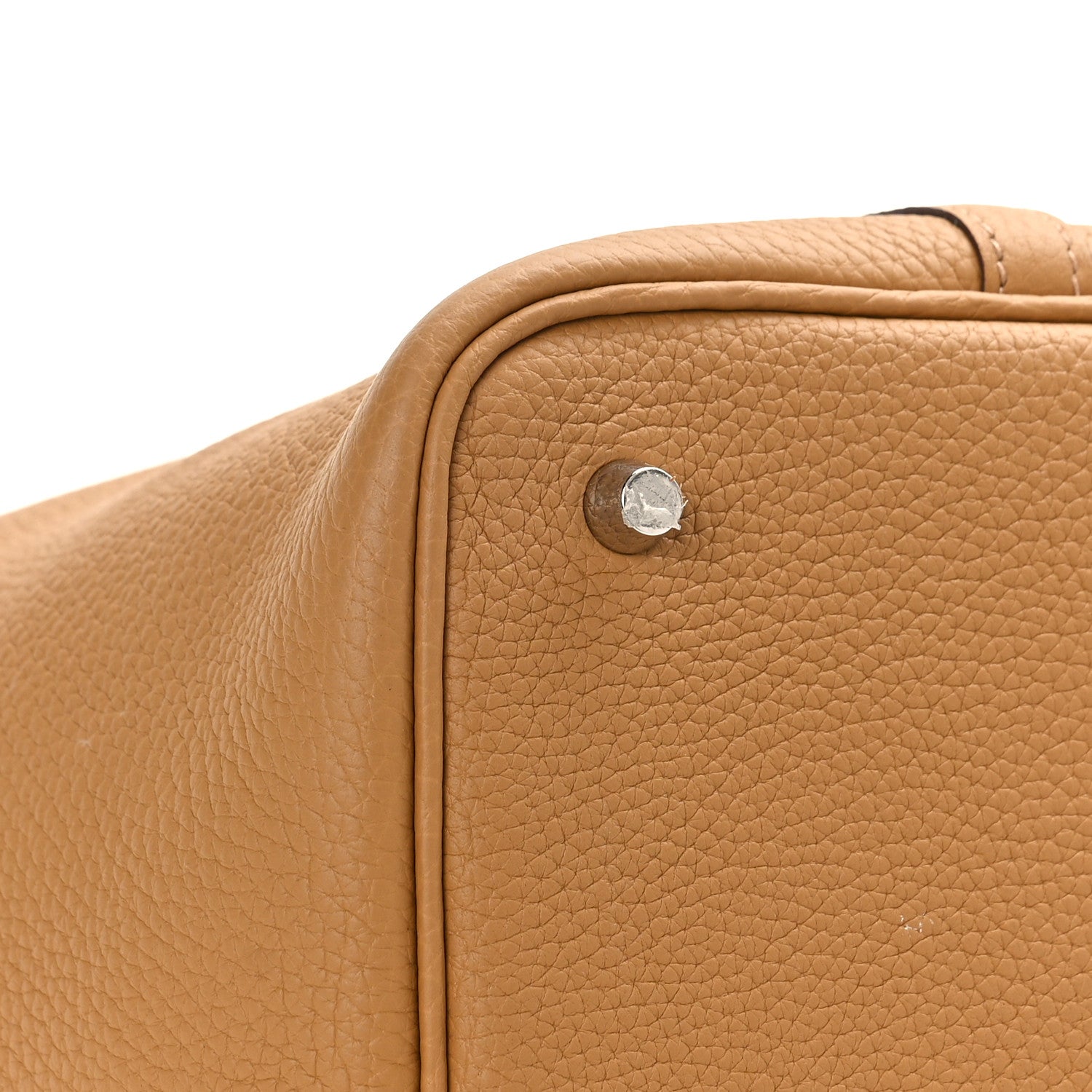 Hermes Taurillon Clemence Picotin Lock 22 MM Biscuit 7 of 8