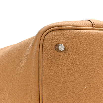 Hermes Taurillon Clemence Picotin Lock 22 MM Biscuit 7 of 8