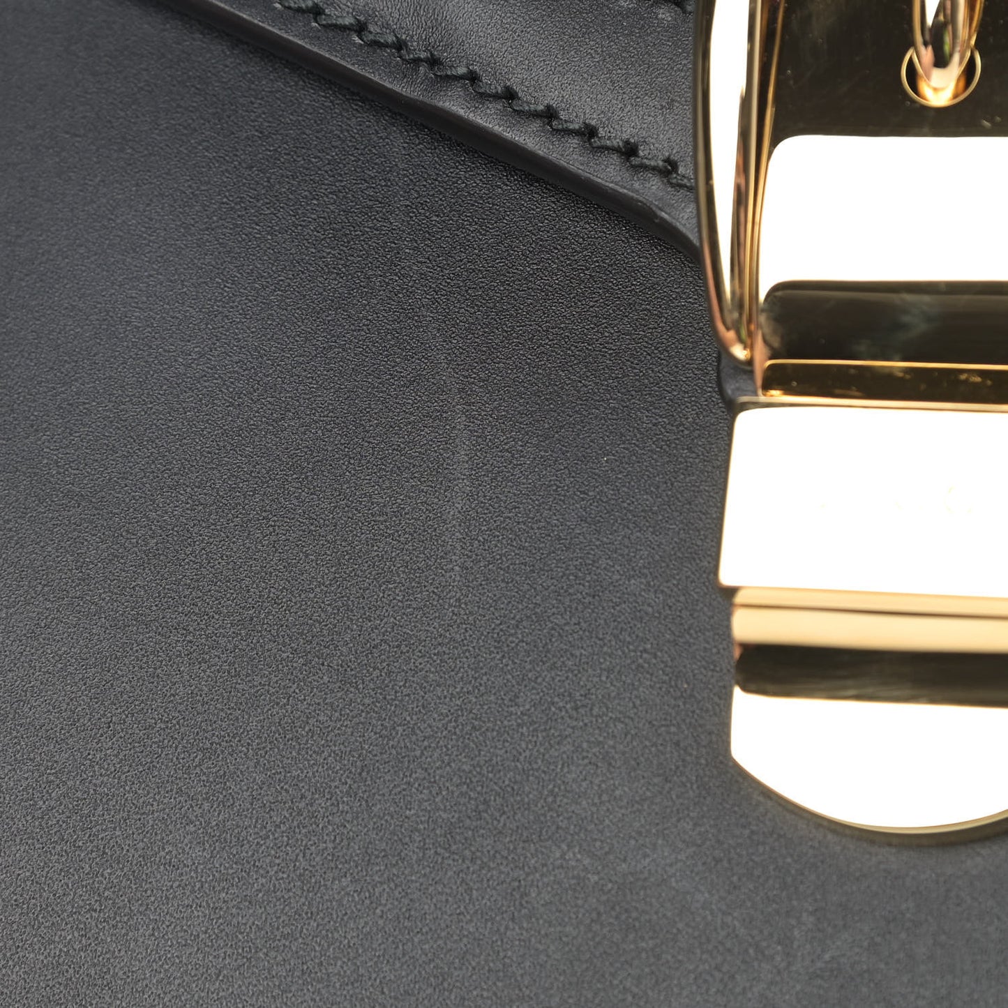 Calfskin Mini Sylvie Top Handle Bag Black