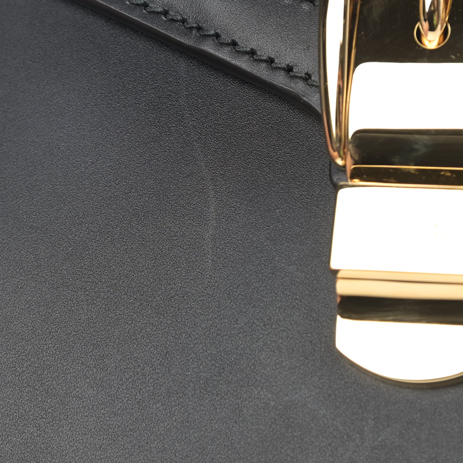 Gucci Calfskin Mini Sylvie Top Handle Bag Black 10 of 10