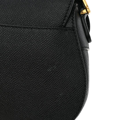 Christian Dior Grained Calfskin Mini Saddle Bag Black 11 of 13