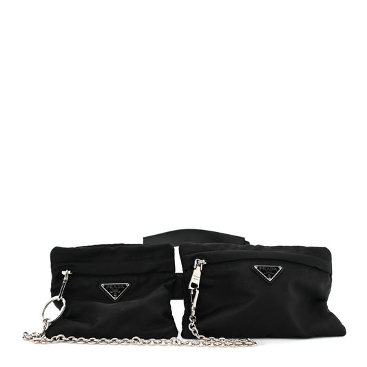 Tessuto Nylon Saffiano Belt Bag 110 44 Black
